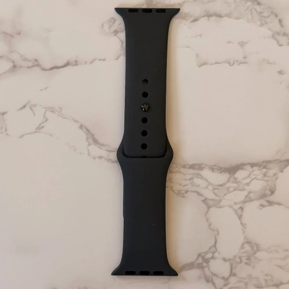 Apple Watch Sports Band Unisex | Charcoal | 45mm | S/M & M/L